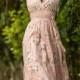 Blush Pink Evening Maxi Dress, Summer bridesmaid Pinkish Dress, Romantic Flower Rayon Bohemian Dress, Carrie Hippie Urban Dress