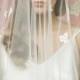 Lace Bridal Veil A10, Lace Wedding Veil, Lace Applique Veil,Cotton Lace Veil, Tulle Lace Veil, Double Layer Veil, Cathedral Veil, Chapel