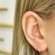 Tiny Hoop Earrings Pair/ Small Hoop Earrings/ Thin Hoop Earrings/ Silver Hoops/ Tiny Gold Hoops/ Ear Huggers/ Cartilage Earrings/ Rose Gold