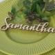 Laser cut wood names Custom Laser  cut Name Signs Wedding place cards Laser cut wood signs Place setting signs