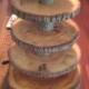 Rustic Wedding 5 Tier Natural Log Cupcake Stand And Cake Topper
