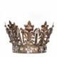 Crown Cake Topper, Santos Crown, Gold Crown, Wedding Cake Topper, Crown Photo Prop, Rhinestone Crown, Fiona