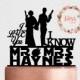 Star Wars Cake Topper. Han and Leia Cake Topper. I Love You, I Know Cake Topper. Personalized Cake Topper. Custom Wedding Cake Topper.