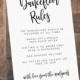 Dancefloor Rules Sign INSTANT DOWNLOAD Dance Floor Rules Sign, Dancing Sign, Wedding Reception Signage, Welcome Sign, Reception, 24x36