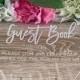 Acrylic Wedding Guest Book Sign, Guestbook Plaque, Acrylic Wedding Sign, Guest book sign