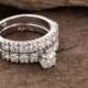 1 ct Moissanite Wedding Ring 