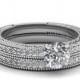 Best Selling 1.5ct Moissanite Bridal Ring Sets