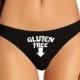 Gluten Free Panties Funny Sexy Slutty Bachelorette Party Bridal Gift Panty Womens Thong Panties