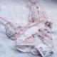 pink blossom lingerie set, embroidered lingerie, sheer lingerie