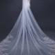 Premium Sparkling Cathedral Veil Ivory or White Wedding Veil Crystal Luxury