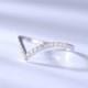 Best Store To Buy 0.17ct Curved Moissanite Wedding Band