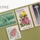 PNW Vintage Postage Set // Seattle postage // vintage postage // custom postage // Pacific Northwest // Seattle stamps // PNW stamps