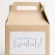 Weekend Essentials Gable Box (1), Wedding Welcome Box, Kraft Box, Favor Box, Wedding Gift Box, Hotel Box, Guest Gift