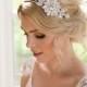 Gatsby bridal headpiece, 1920s wedding hair accessory, 1920s bridal headpiece, Gatsby wedding hair accessory, 1920s wedding headpiece