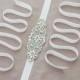 Wedding dress belt, wedding dress sash, bride or bridesmaid rhinestone and pearl wedding dress sash availible in both ivory and white satin