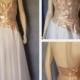 1950s Bombshell Wedding Gown,  Strapless Gold Lame' and White Net ,Tulle,  Bridal, Unusual Asymmetrical Waistline