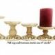 1- Wood Pillar Candlestick, Pillar Candle Holder Set, Candlestick Holders,Wedding Table Candlestick Holders,Wedding Table Decor,Pillar Stand