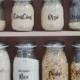 Pantry kitchen jar labels decals storage organise vinyl rae dunn inspired