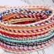 2 pcs Lucky Tibetan String Bracelets & Bangles for Women Men Handmade Tassel Knots Thread Rope Bracelet Ethnic Jewelry