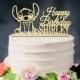 Disney Lilo & Stitch Birthday cake topper,Disney Inspired Cake Topper, Custom Happy Birthday Cake Topper, stitch silhouette