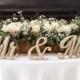 Sweetheart Table Decor - Mr and Mrs sign - Valentine Day Gift -  Wooden Wedding Signs - Free Standing Letters -  Wedding Centerpiece