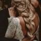 Boho 10-80" Bridal Hair Vine Extra Gold Silver Long Hair Vine Wedding Hair Wreath Bridal Headpiece Wedding Pearl Vine Bridal Jewellery
