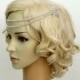 Bridal Rhinestone Headband 1920s Chain The Great Gatsby flapper Headpiece, 1920s Headpiece, crystal SWAROVSKI Rhinestone flapper, halo gift