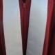 Graduation Stoles pointed..  Heavyweight Light silver Gray satin /  Blanks only /  4" wide  / pick your color