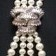Vintage Signed Boucher Pearl Necklace
