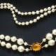Vintage Baroque Pearl Necklace