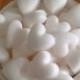 100 White Heart Shaped Sugar Cubes For All Occasions