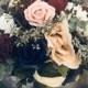 Wedding Bouquet, Burgundy Navy Bouquet, rustic bouquet ElegantArrangements8, Bride bouquet, bridesmaid Bouquet,boho bouquet, Spring Bouquet