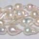 14*17mm Large Nucleated Pearl Strands Wholesale, Fireball Pearl Strands,Flameball Pearl Strands,irregular pearl strand, big baroque pearls