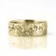Rustic Wedding Ring,Bohemian Rings,Wedding Ring Band,Ring for Men,Gold Hammered Ring,Textured Ring,Gold Band Ring,Boho Rings for Women
