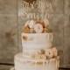 Custom Rustic Mr and Mrs Wedding Cake Topper