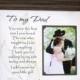 Father of the Bride Gift, Father Daughter Gift, I Loved Her First, Custom Wedding Photo Frame for parents, gift from daughter,