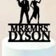 Bonnie and Clyde Cake Topper,Gun wedding Cake Topper,Gatsby Cake Topper,Gatsby Wedding Cake Topper,Mobsters or Shooters Cake Topper 1261