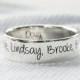 6mm PERSONALIZED RING for HER,Custom Engraved Ring,Family Name Ring,Engravable Rings for Mom,Children name rings for Mother,Anniversary Wife