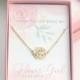 Flower Girl Rose Necklace -  CUSTOM Name Thank You for Being My Flower Girl Gift Gold Silver Rose Gold Plated - Boxed Necklace - J-NE07G