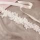 Satin flower Bridal Belt in 3 colours,Wedding Belt,Brides Belt for Wedding dress,Bridal dress Sash,Floral Sash,Bridesmaids belt,Ribbon Belts