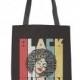 Tote Bag, Black Artwork Design, Black Queen
