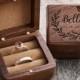 Custom Wedding Ring Box, Wood Ring Box, Engagement Ring Box, Ring Bearer Ring Box, Ring Box Holder, Proposal Ring Box, Wedding Ring Box
