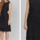 50s Black dress- MIDI 60s black dress DESIGNER 1950s SECRETARY 1960s knee length fifties sixties Midi vintage dress