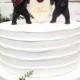 Black Bear Wedding Cake Topper 
