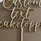 Custom Cake Toper, Custom Order, Glitter Cake Topper, Wedding, Engagement, Baby shower, Birthday, Gender Reveal, Custom Topper