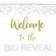 Welcome to the Big Reveal Sign, Gender Reveal Party Sign - Gender Reveal Decoration, Printable Welcome Sign, Instant Download - 8x10 JPG