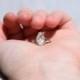 Size 5 14k Gold Diamond Ring, Raw Diamond Engagement Ring, Solid Gold Engagement Ring, Rough Diamond Ring, Raw Diamond Ring, Avello