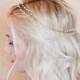 Bridal Hair Vine Wedding Hair Vine Bridal Hair Halo Delicate Gold Headband Pearl Hair Vine Boho Hair Vine Wedding hair piece crystal  vine