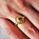 18K 22K Solid Gold Ring. Personalized - Ruby Emerald Sapphire. Granulation. Ancient Greek Roman Byzantine Jewellery. Archaic Grecian Jewel.