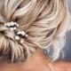 Pearl hair pins wedding pearl hair pins Bridal hair pins pearl bridal headpiece wedding pearl Bridal hair piece pearl bridesmaids hair piece